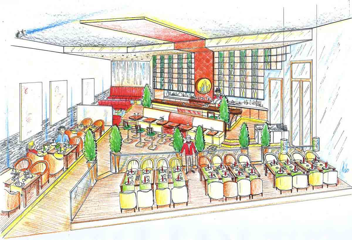 Coffee In Lounge Ideen Entwurf der Innenarchitektur Design Planung von Milo