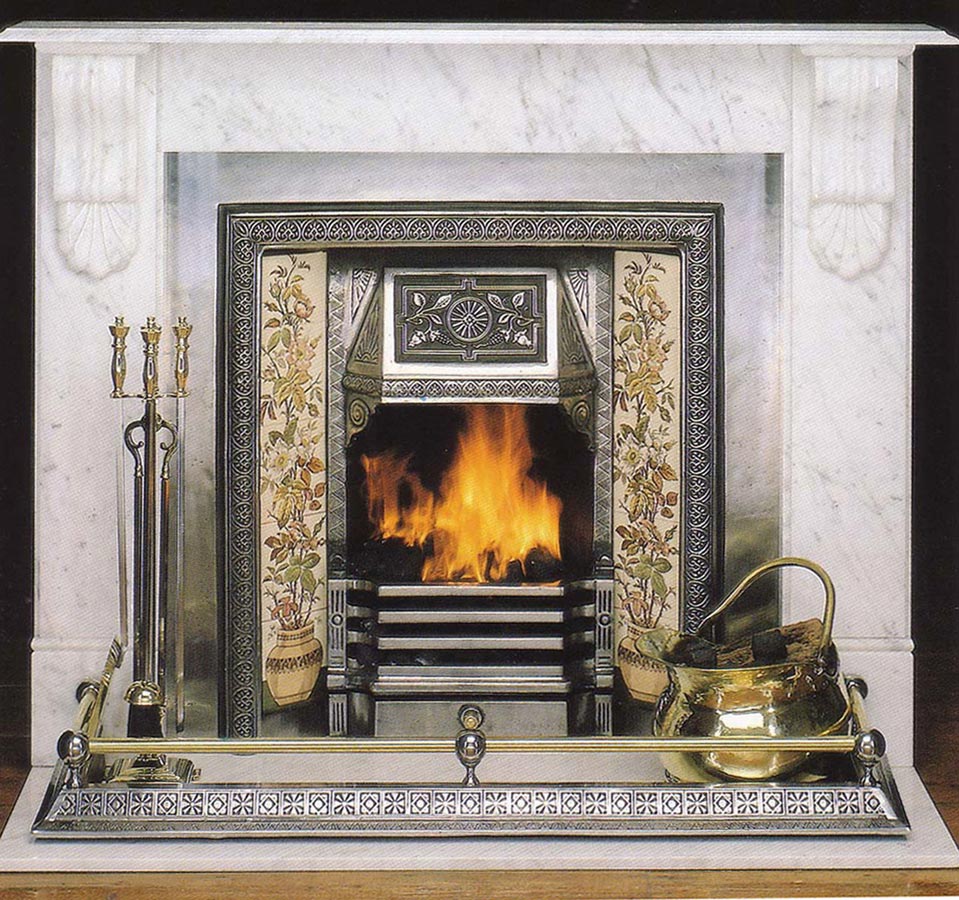 Datscha Moskau - Luxus Marmor Kamin Fireplace - Herrenzimmer Ausstatung Design Planung von Milo