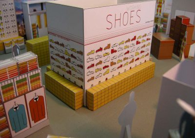 Schuhe Shoes Berufsbekleidung - eine Shop Showroom Interior Design Planung